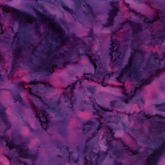 Foundations Basics Batik Iris Purple Island Batik Cotton Fabric IB-IRIS