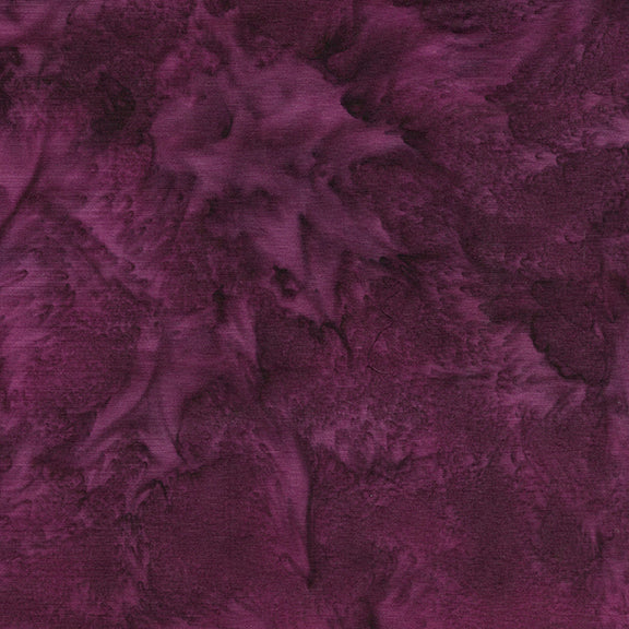 Foundations Basics Batik Mahogany Purple Island Batik Cotton Fabric IB-Mahogany