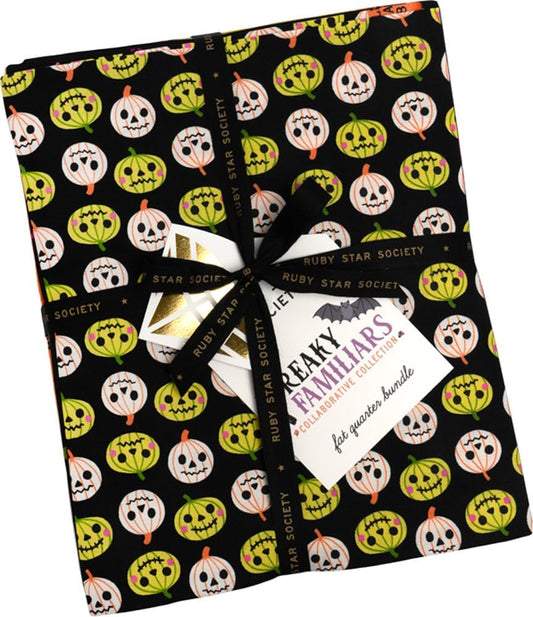 Freaky Familiars Fat Quarter Bundle 18"x21" 24 pcs Ruby Star Society Moda Cotton Fabric MD-RS5190FQ