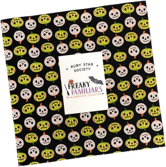 Freaky Familiars 10" Squares Layer Cake 42pcs Ruby Star Society Moda Cotton Fabric MD-RS5190LC
