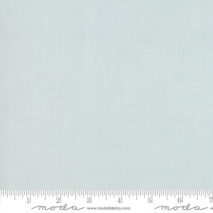 French General Solids Linen Texture Blue Dust French General Moda Cotton Fabric