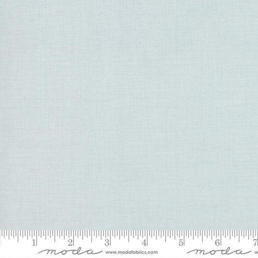 French General Solids Linen Texture Blue Dust French General Moda Cotton Fabric