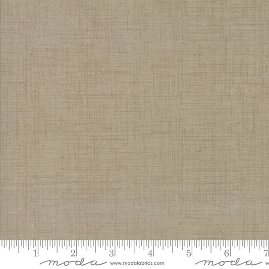 French General Solids Linen Texture Roche Brown French General Moda Cotton Fabric