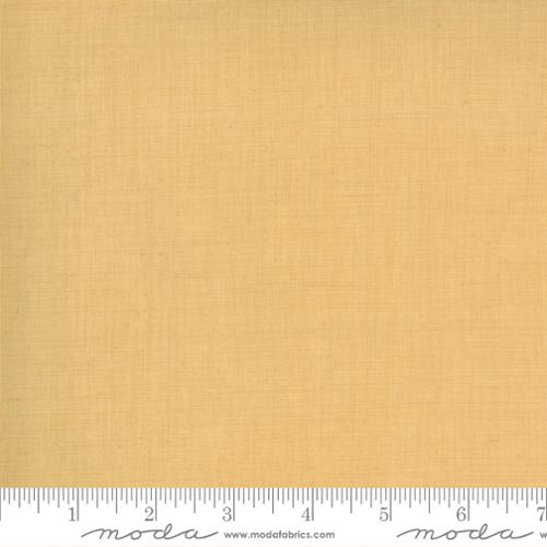 French General Solids Linen Texture Saffron Yellow French General Moda Cotton Fabric