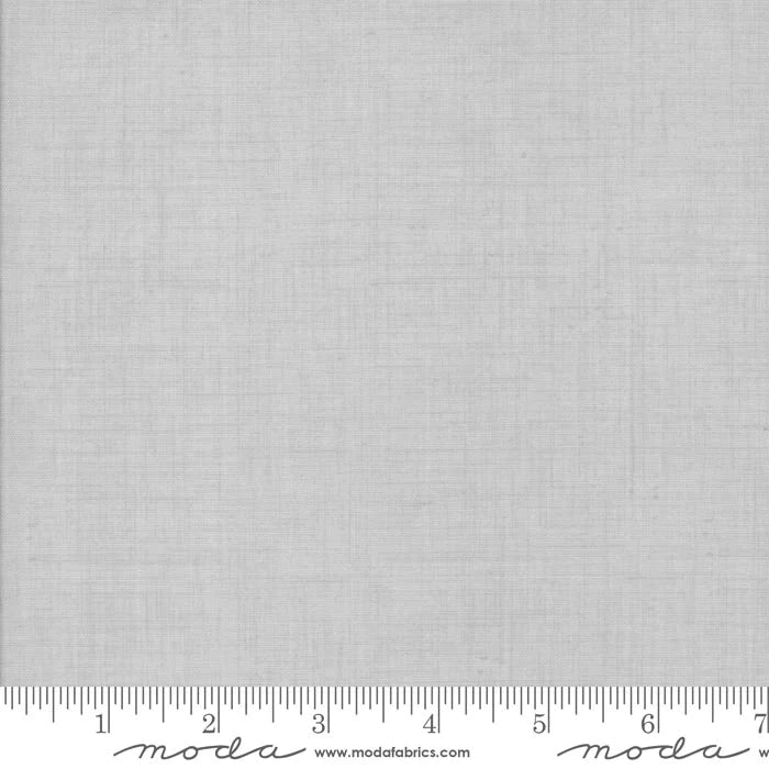 French General Solids Linen Texture Smoke Gray French General Moda Cotton Fabric