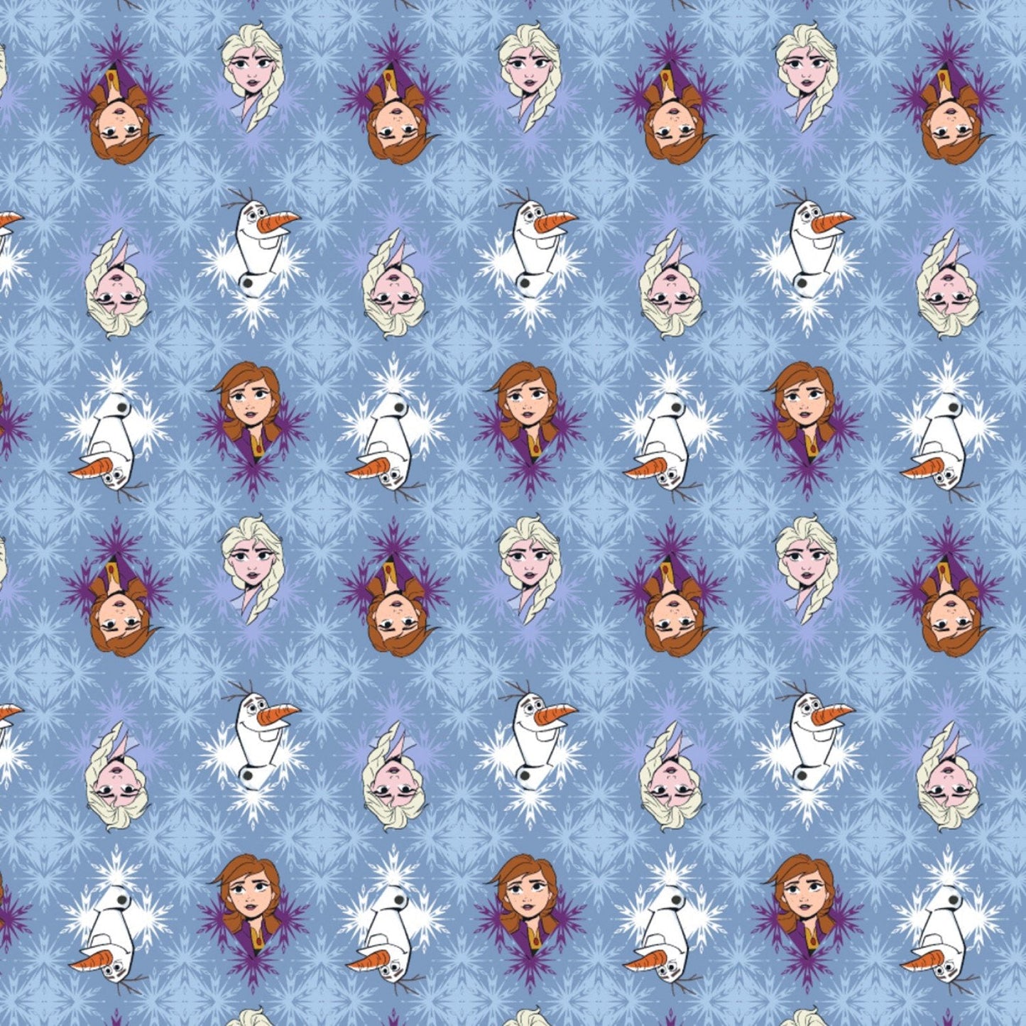 Frozen 2 Best Friends Elsa, Anna & Olaf Fleece Disney Licensed Springs Creative 58" FLEECE fabric