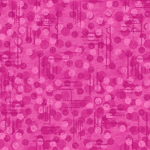 Fuchsia Tonal Texture Blender Jot Dot Blank Quilting Cotton Fabric