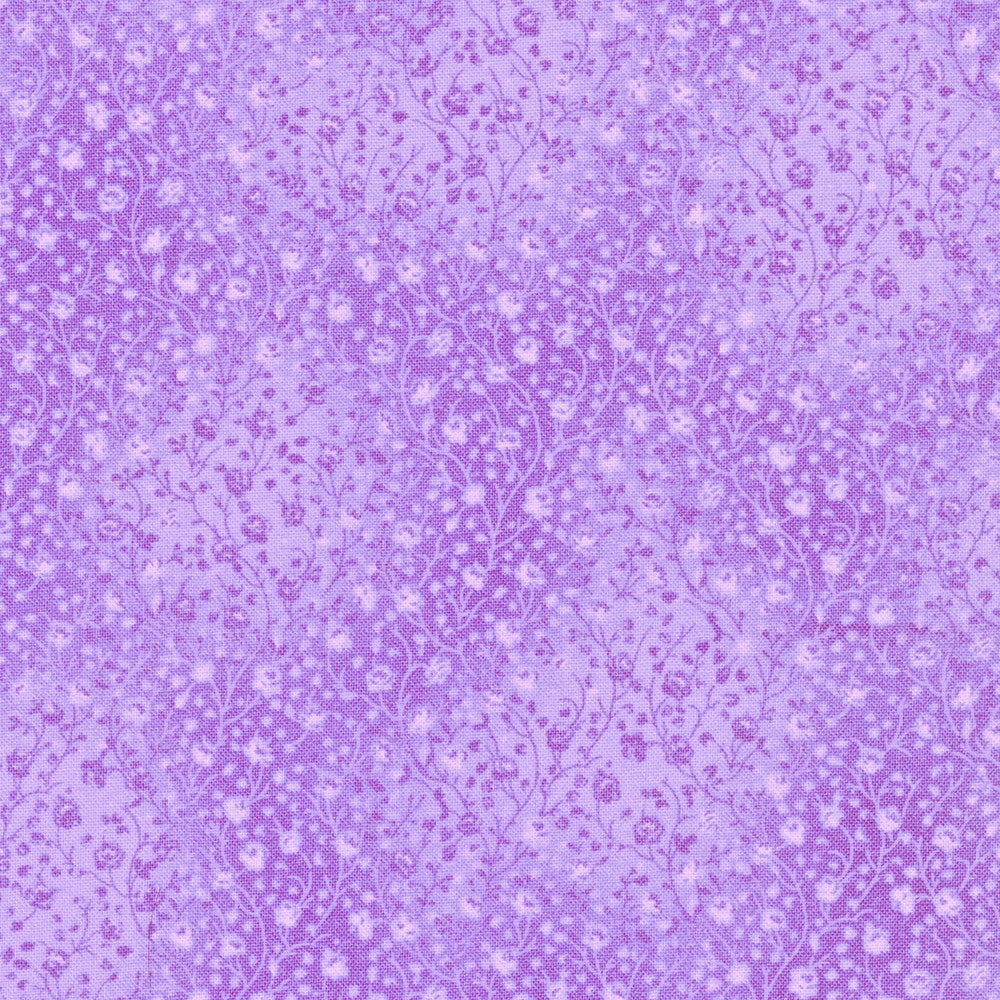 Fusions 4 Orchid Purple Floral Texture Robert Kaufman Cotton Fabric