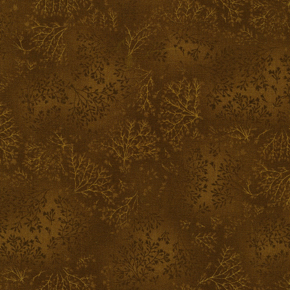 Fusions 7 Chocolate Spray Robert Kaufman Cotton Fabric