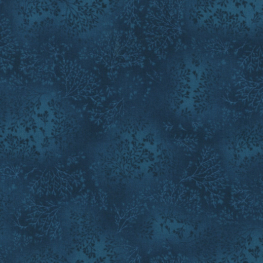 Fusions 7 Deep Ocean Blue Spray Robert Kaufman Cotton Fabric