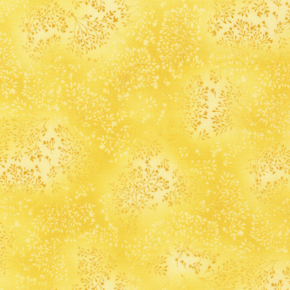 Fusions 7 Ochre Yellow Spray Robert Kaufman Cotton Fabric