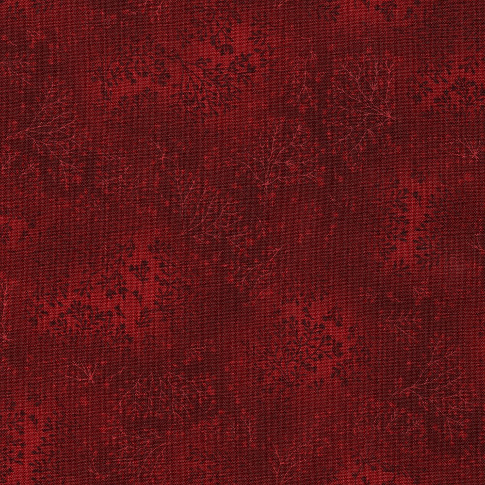 Fusions 7 Raspberry Spray Robert Kaufman Cotton Fabric