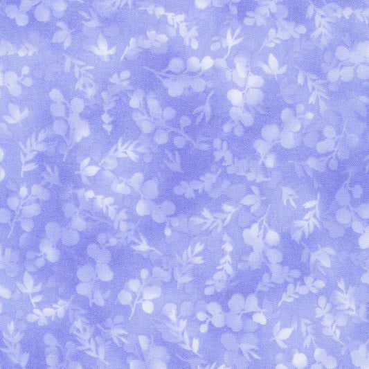 Fusions Foliage Hydrangea Purple Robert Kaufman Cotton Fabric