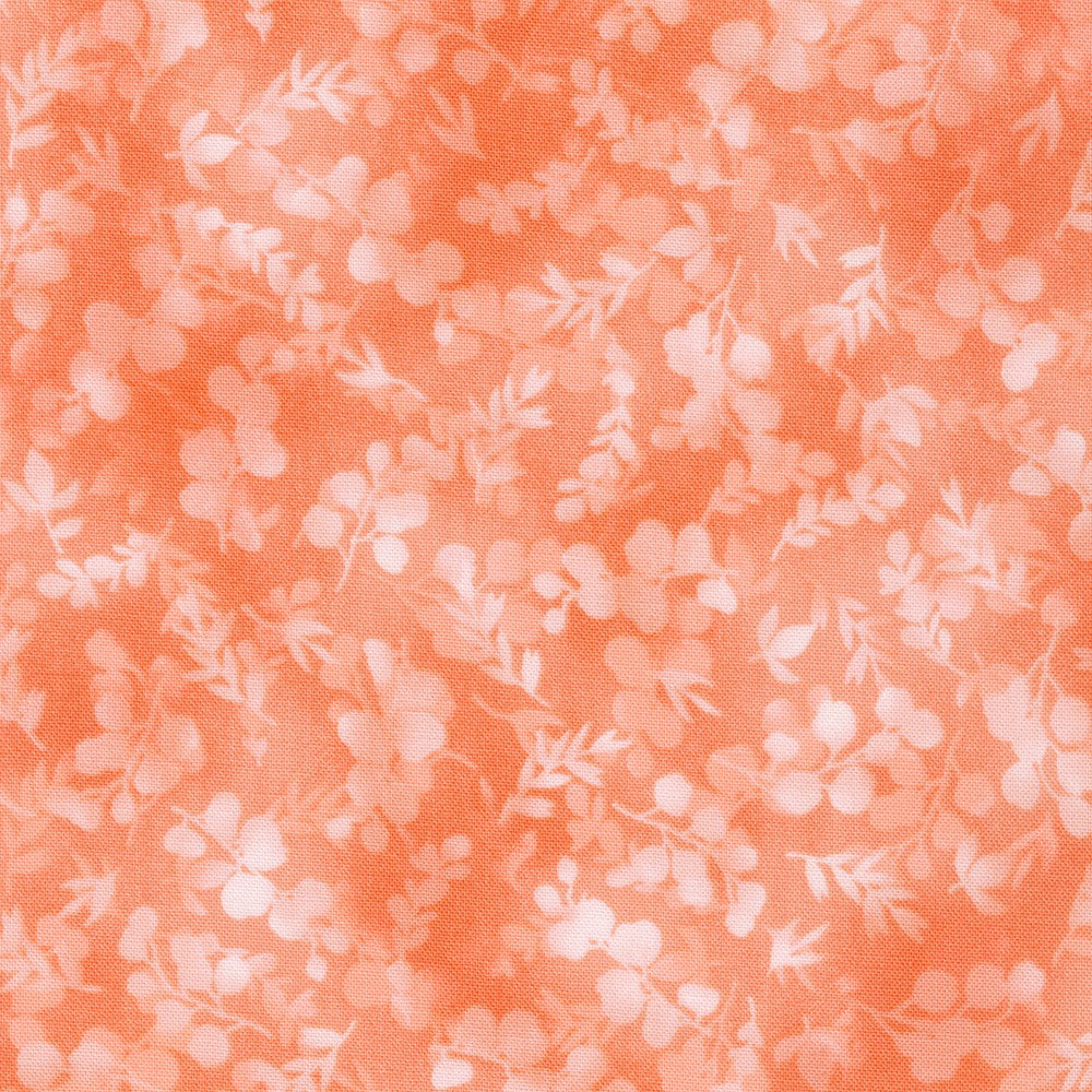 Fusions Pink Nectar Foliage Mix Robert Kaufman Cotton Fabric