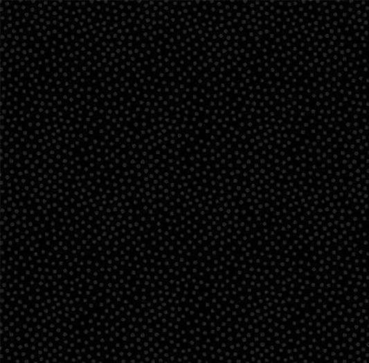 Garden Pindot Tonal Dots Coal Black Michael Miller Cotton Fabric