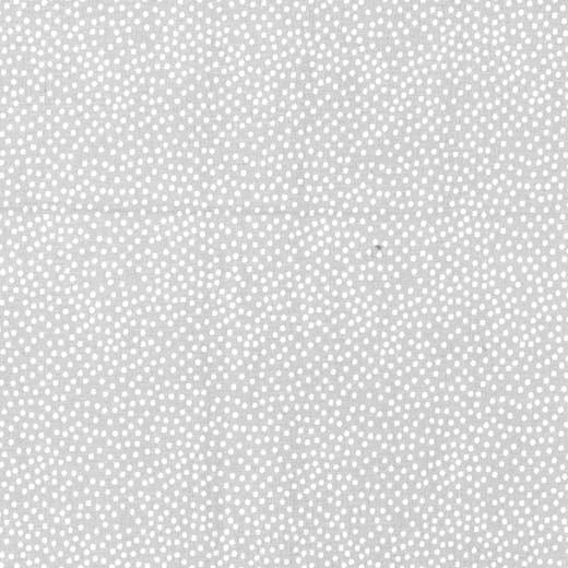 Garden Pindot Linen Gray White Dots Michael Miller Cotton Fabric