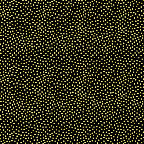 Garden Pindot Metallic Black Michael Miller Cotton Fabric