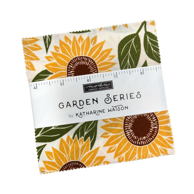 Garden Series 5" Squares Charm Pack 42pcs Katharine Watson Moda Cotton Fabric MD-3320PP | US Fabric Shop
