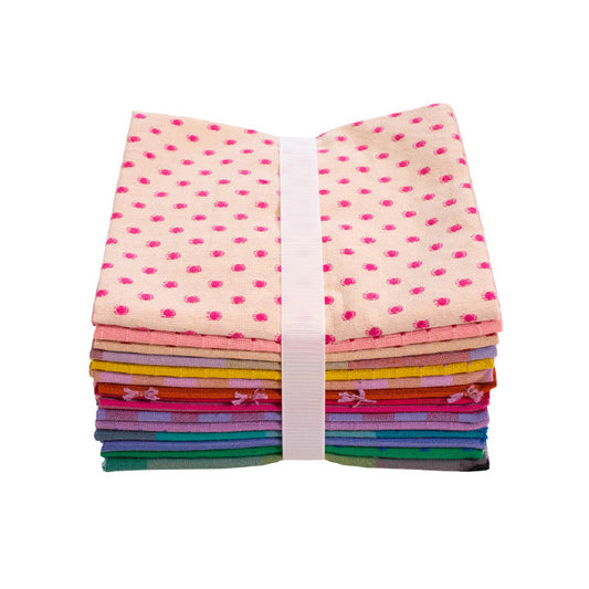 Garden Variety Fat Quarter Bundle 18"x21" 15pcs Anna Maria Parry Northcott Cotton Fabric NC-FQGARDEN15-10V