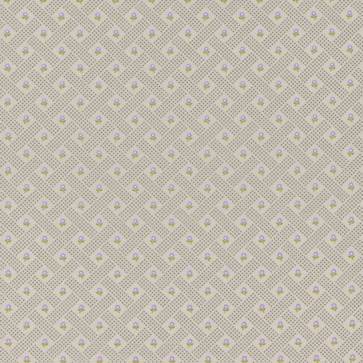 Georgia Blender Tonal Floral Dots Stone Grey Brenda Riddle Moda Fabrics Cotton Fabric