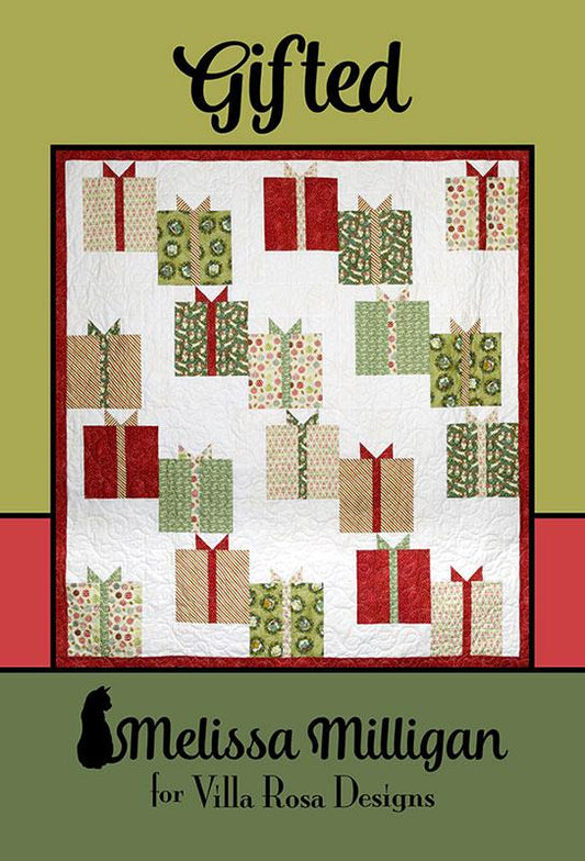 Gifted Quilt Pattern 59"x64" Melissa Milligan Villa Rosa Designs VRD-MM051