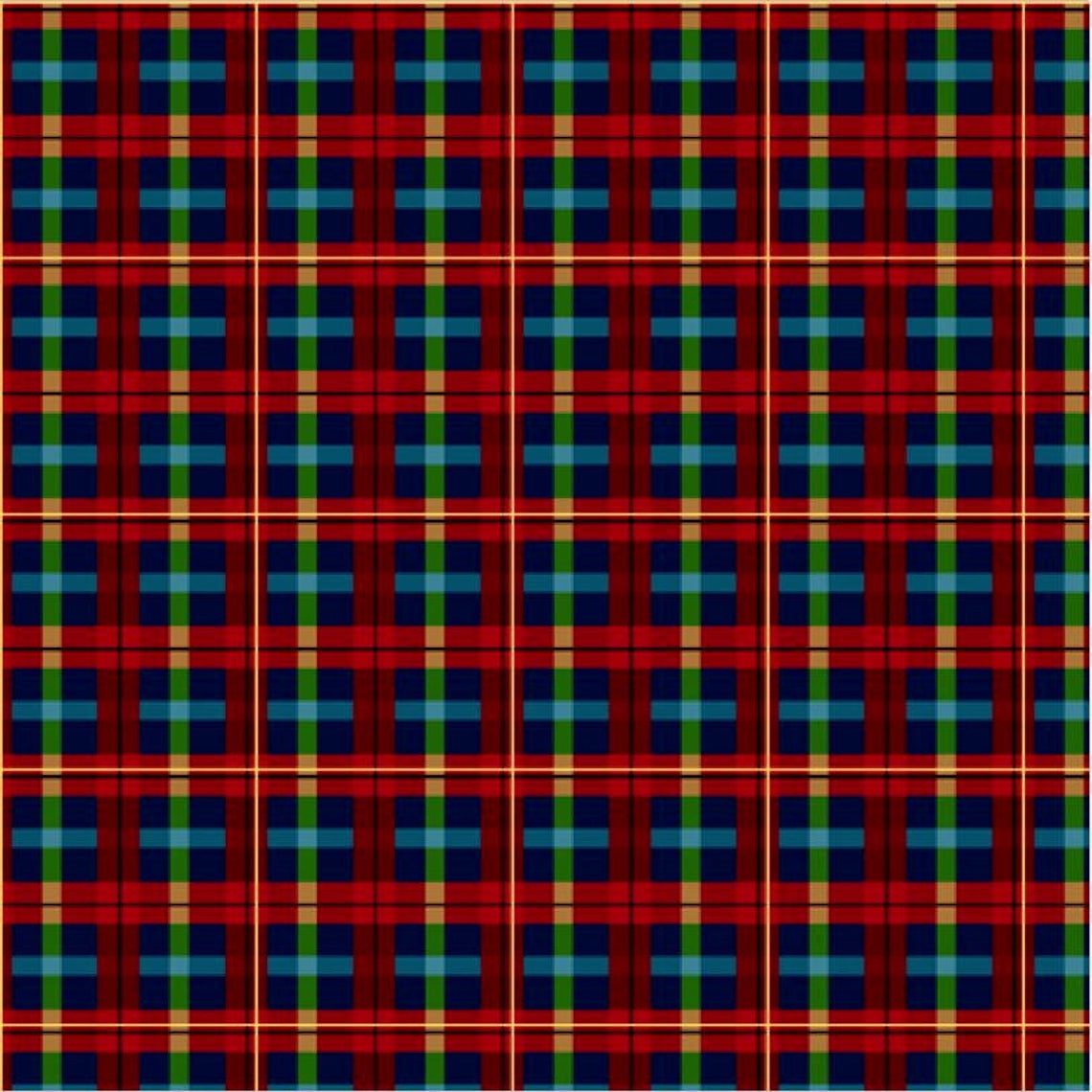 Gifts from Santa Plaid Quilting Treasures Cotton Fabric