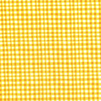 Gingham Play Marigold Yellow Michael Miller Cotton Fabric