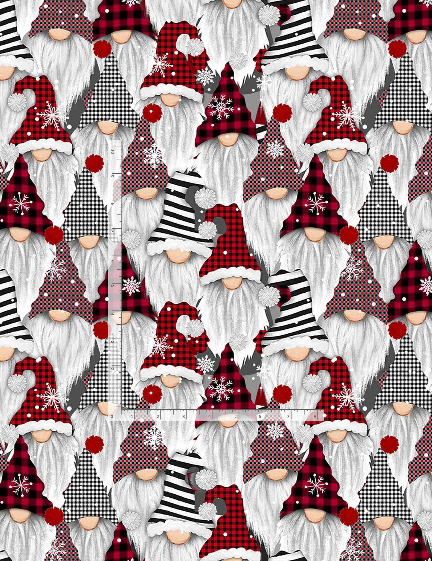 Gnome the Holidays Gnomes Timeless Treasures Cotton Fabric