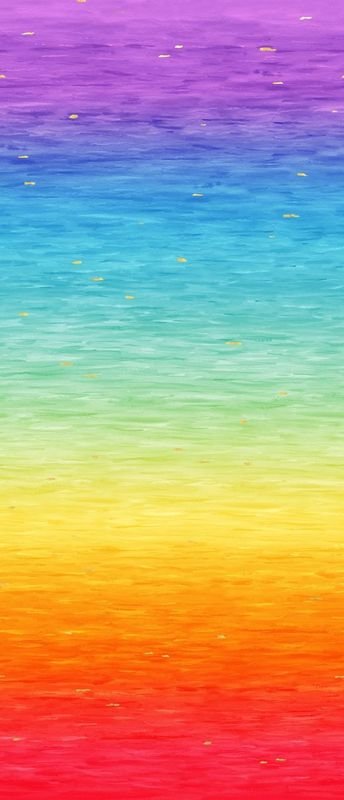 Go with the Flow Rainbow 108" Wide Backing OMBRE Funny Girl Studio E Cotton Fabric SE-8834-108