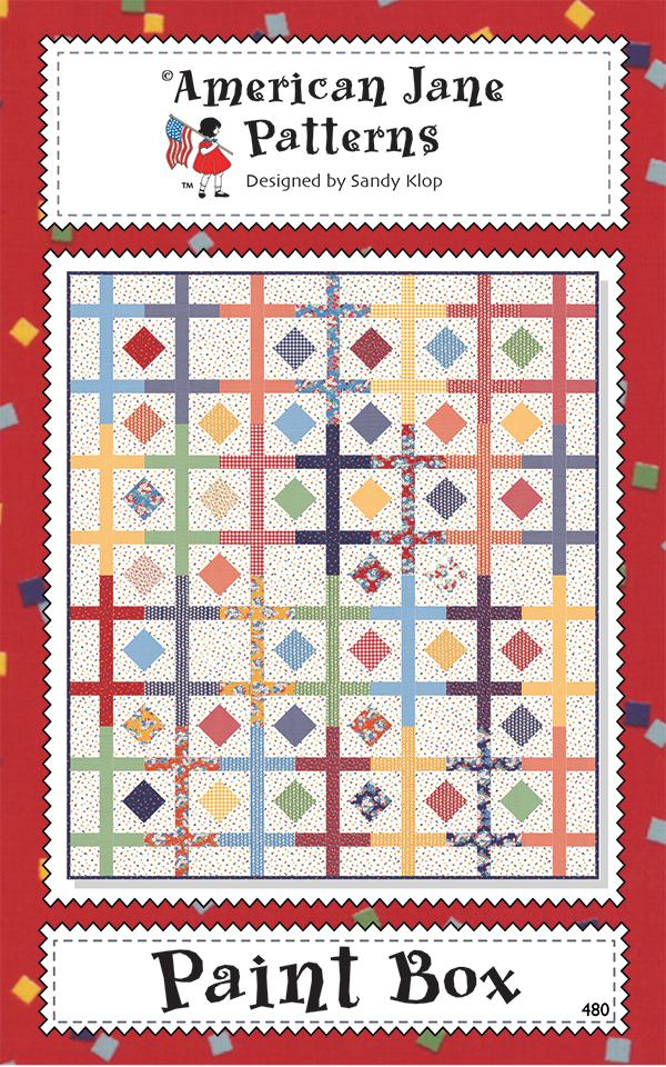 Paint Box Quilt Pattern Sandy Klop American Jane AJ-480