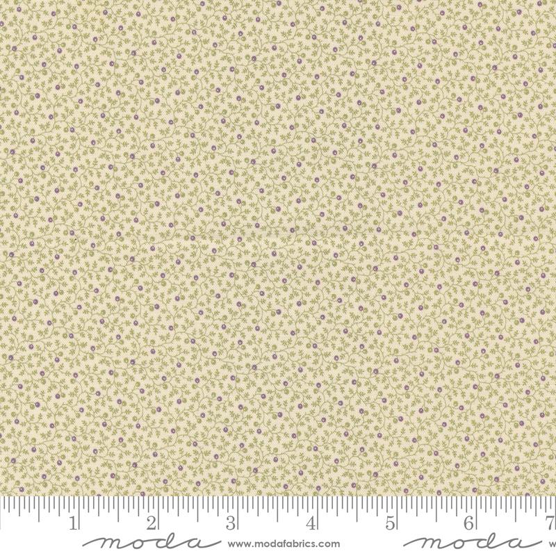 Goodnight Irene Blooming Grove Blenders Berry Vines Sage Light Green Betsy Chutchian Moda Cotton Fabric