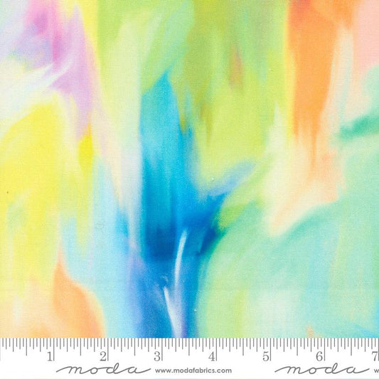 Gradients Auras Aurora Watercolor Prism Multi Moda Cotton Fabric