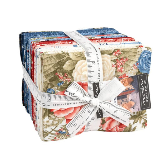 Grand Haven Fat Quarter Bundle 18"x21" 34 pcs Minick & Simpson Moda Cotton Fabric