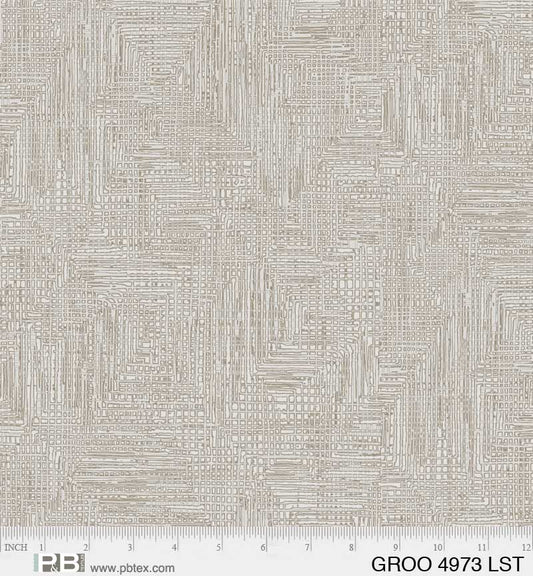 Grass Roots 108" Wideback Grasscloth Light Silver Taupe P&B Textiles Cotton Fabric PB-GROO-4973-LST