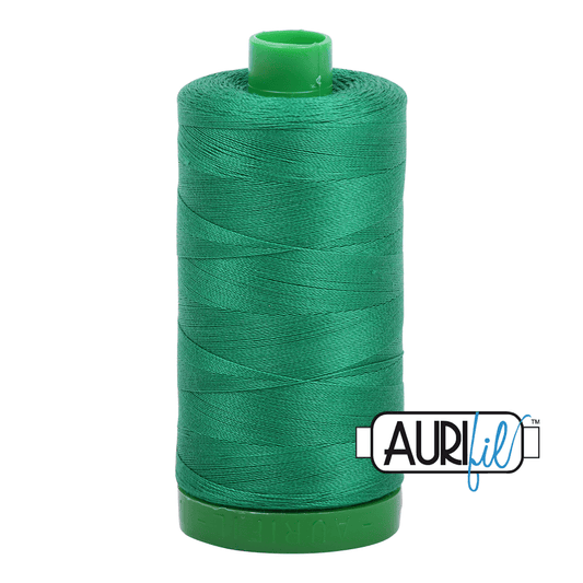 Green 40 wt 1094 yd Large Spool Aurifil Cotton Quilting Thread AF-MK40SC6-2870