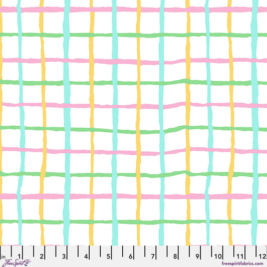 Grid Pastel August 2026 Kaffe Fassett Collective Free Spirit Cotton Fabric FS-PWBM105.PASTEL