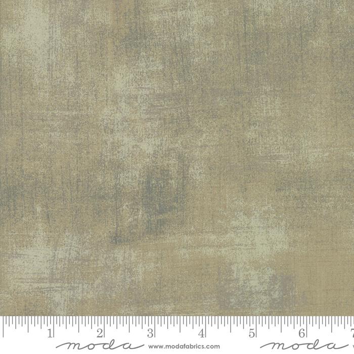 Grunge Basics Solid New Khaki Beige BasicGrey Moda Cotton Fabric