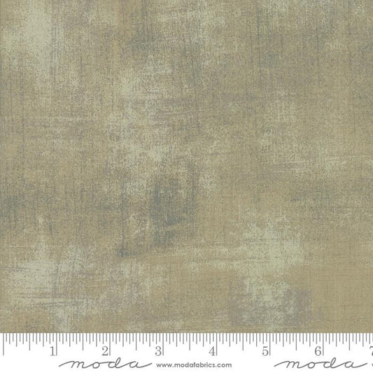 Grunge Basics Solid New Khaki Beige BasicGrey Moda Cotton Fabric