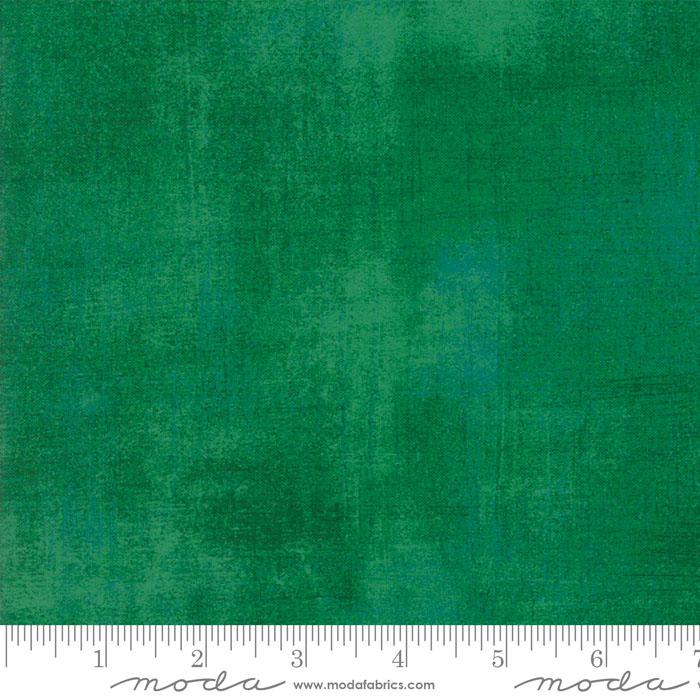 Grunge Basics Amazon Green BasicGrey Moda Cotton Fabric