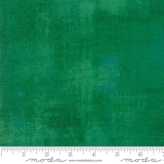 Grunge Basics Amazon Green BasicGrey Moda Cotton Fabric