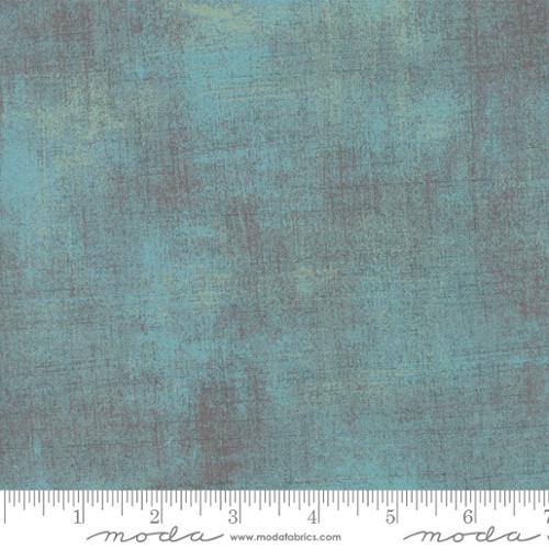 Grunge Basics Avalanche Aqua BasicGrey Moda Cotton Fabric