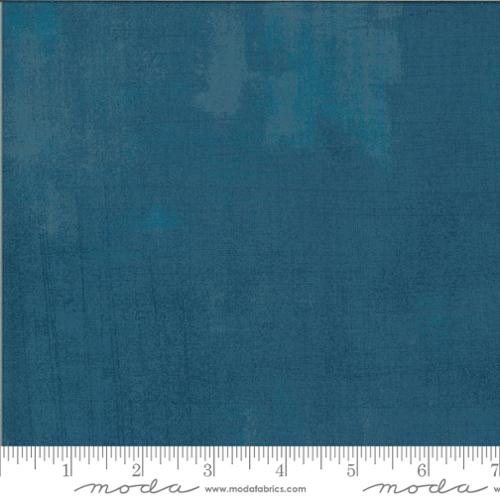 Grunge Basics Blueberry Buckle Blue BasicGrey Moda Cotton Fabric