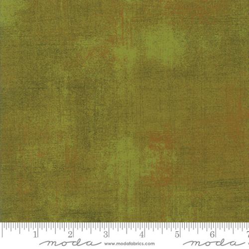 Grunge Basics Cactus Green BasicGrey Moda Cotton Fabric