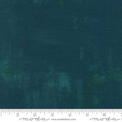 Grunge Basics Dark Jade BasicGrey Moda Cotton Fabric