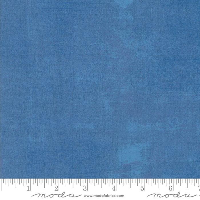 Grunge Basics Delft Blue BasicGrey Moda Cotton Fabric