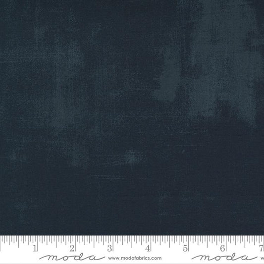 Grunge Dull Black BasicGrey Moda Cotton Fabric