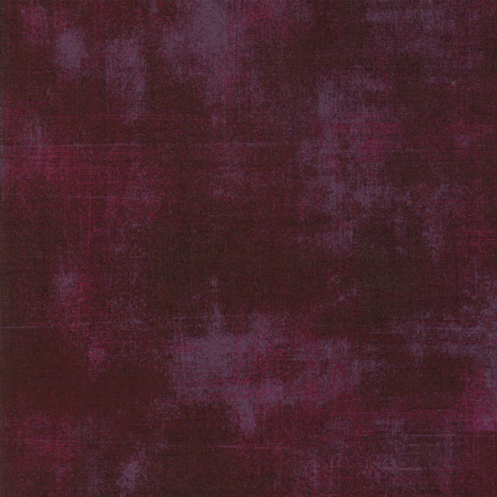 Grunge Basics Fig Purple BasicGrey Moda Cotton Fabric