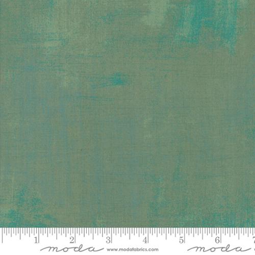 Grunge Basics Flora Green BasicGrey Moda Cotton Fabric