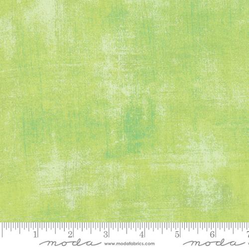 Grunge Key Lime Green BasicGrey Moda Cotton Fabric