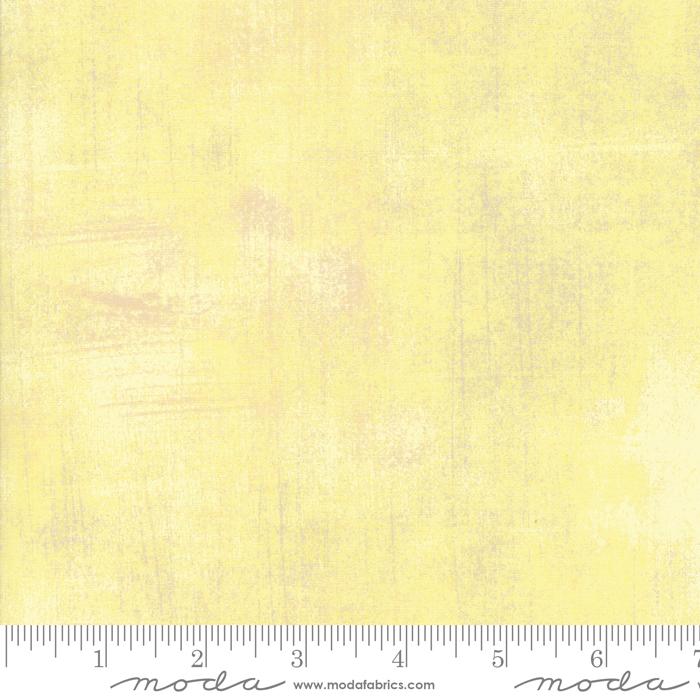 Grunge Basics Lemon Grass Yellow BasicGrey Moda Cotton Fabric